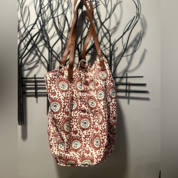Handbags - Summer tote bag purse rock flower paper floral
